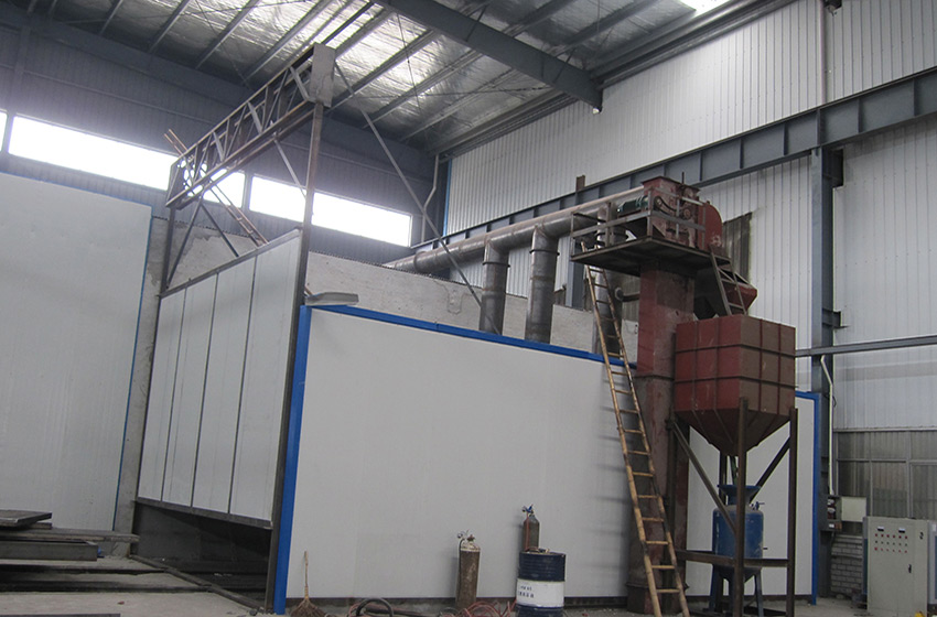 大型噴沙除銹設備